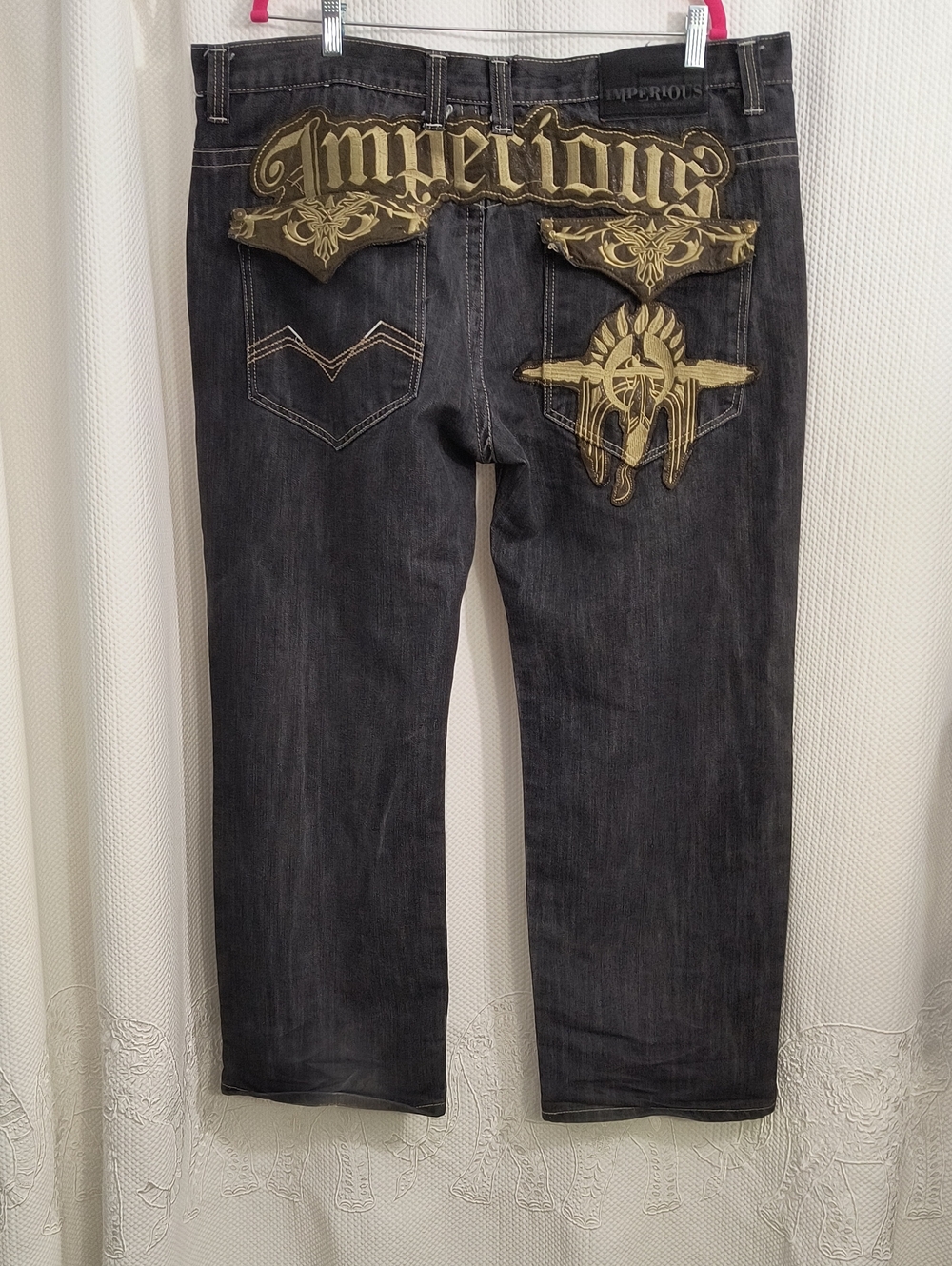 Imperious Y2K Black Jeans Men's